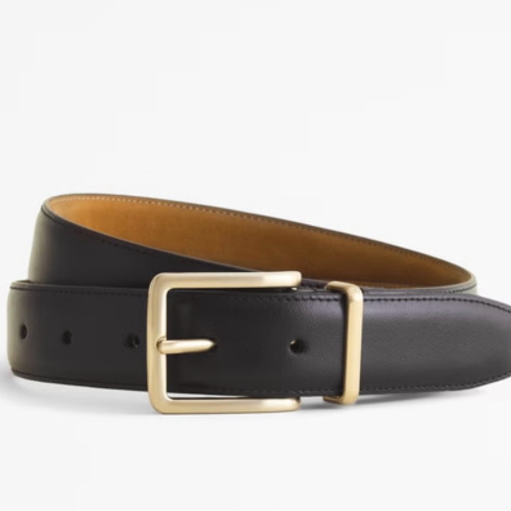 Abercrombie leather 90s belt